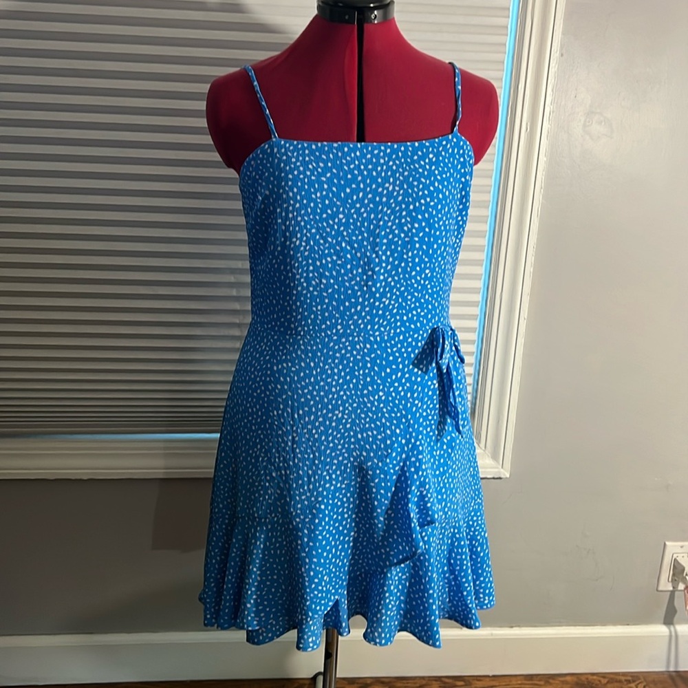 Forever 21 Blue and white sun dress